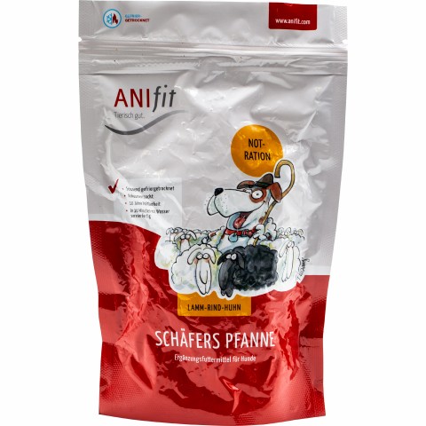 Dog Wet pet food Reserve meal Schäfers Pfanne 150g 1 Piece -1- Anifit